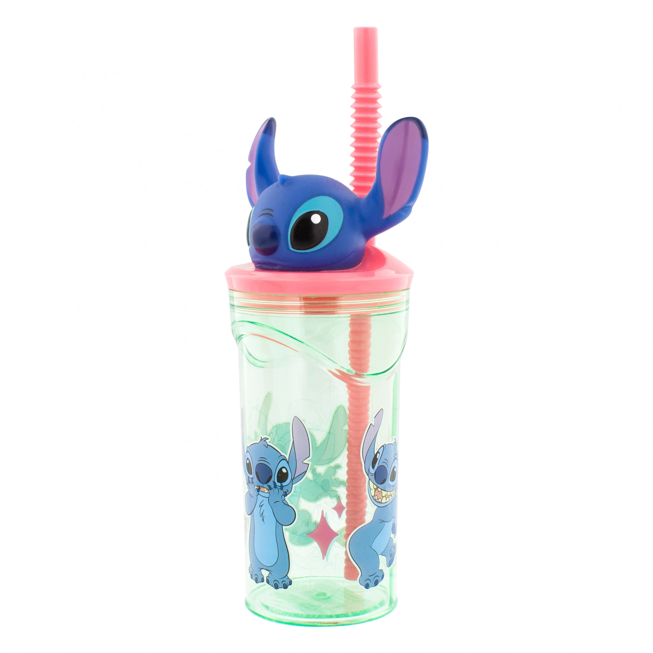 Lilo & Stitch 3D Stitch Straw Tumbler